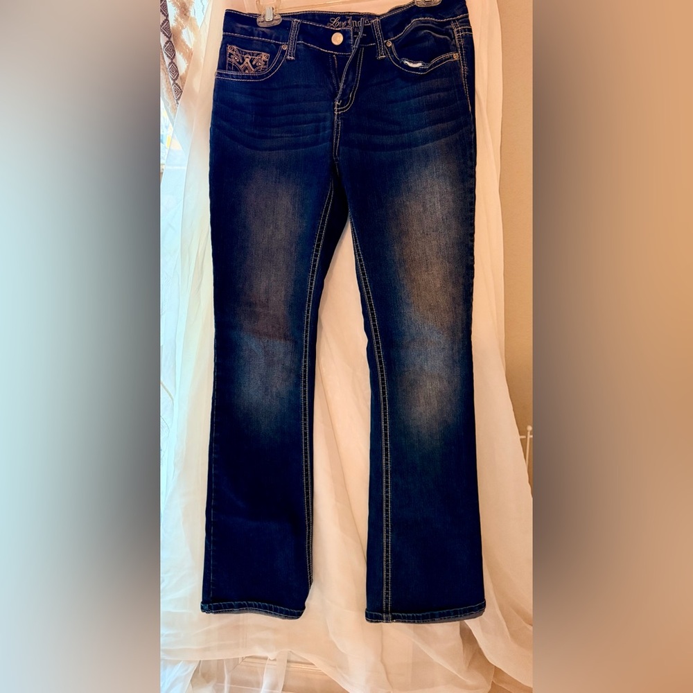 Love Indigo Women's Boot Cut Jeans